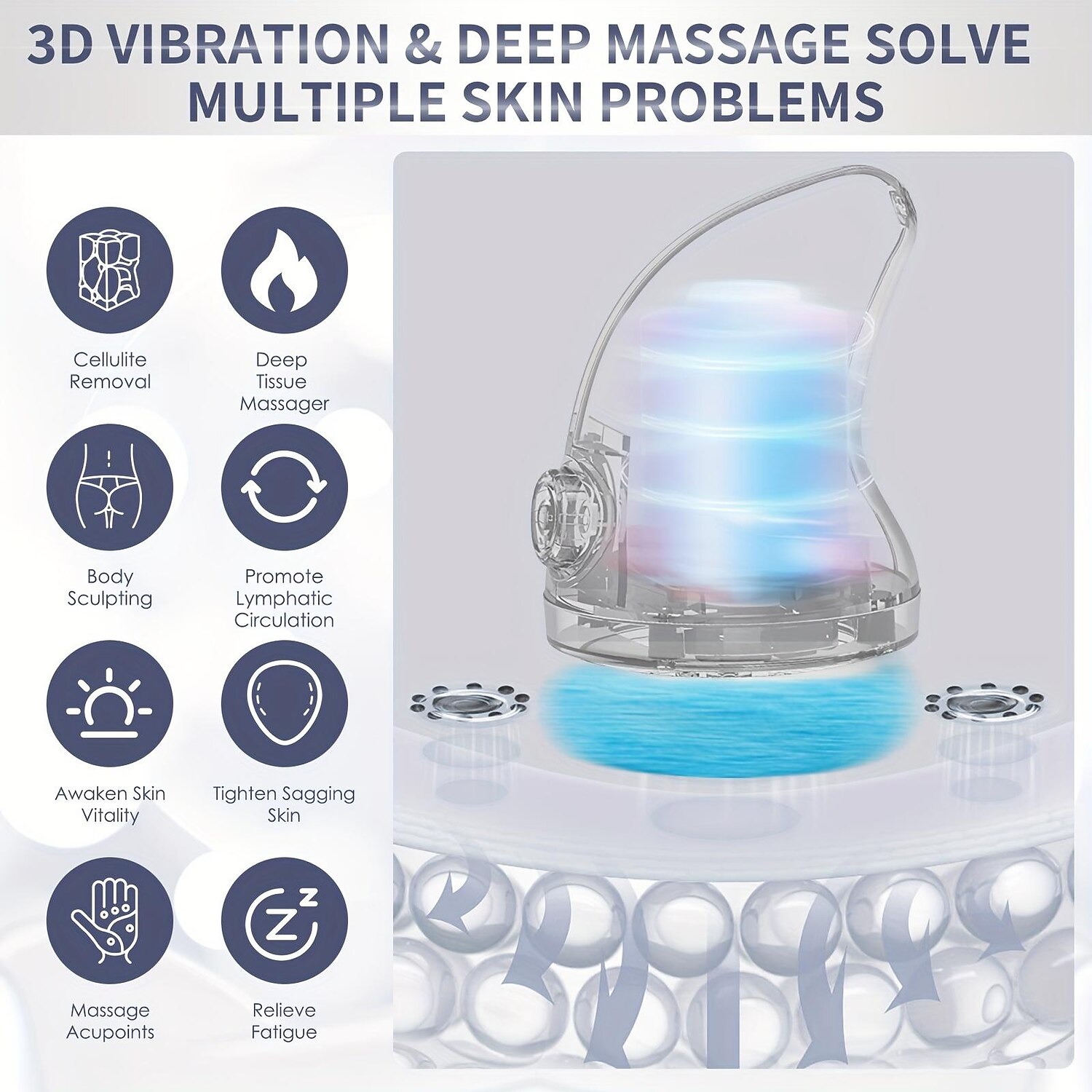 Body sculpture deep discount tissue handheld vibration trainer