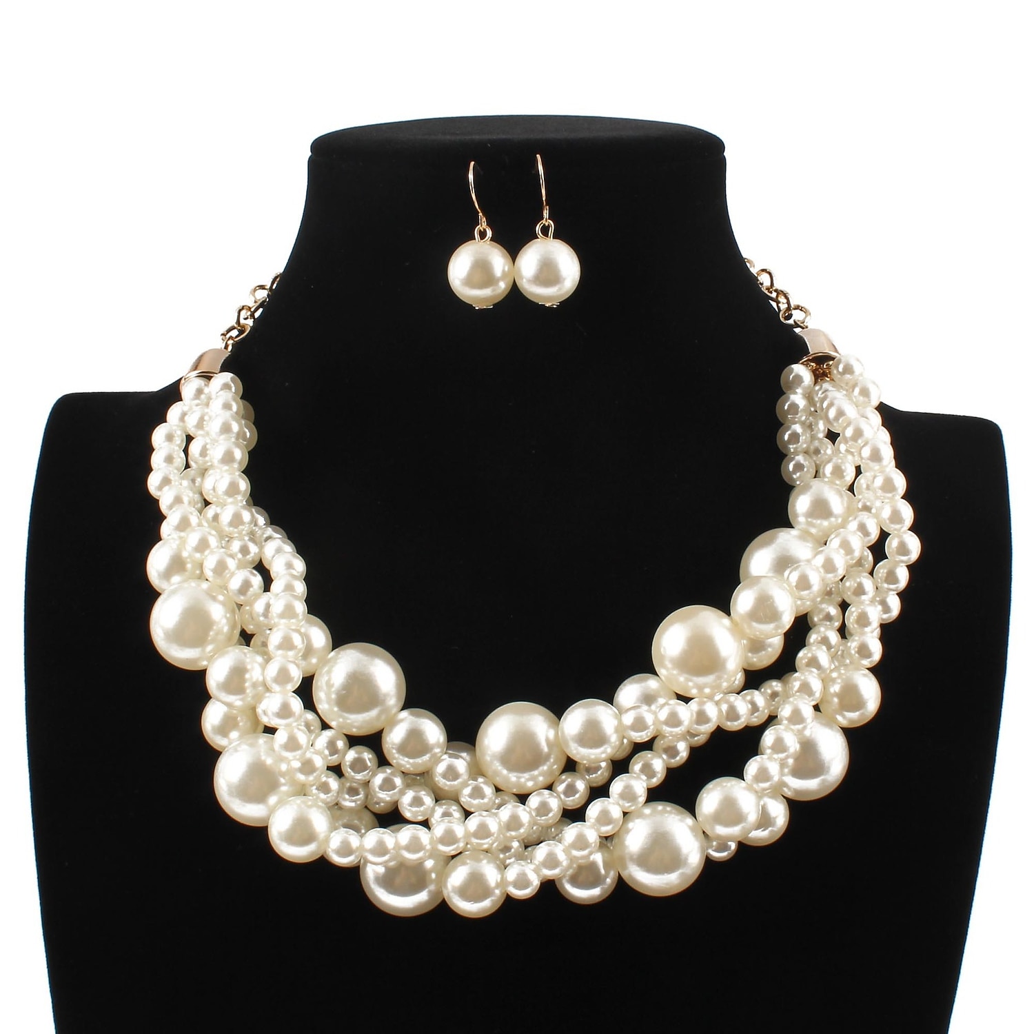 Ohrring Perlenkette Halskette Ohrringe Retro Vintage 1920s Aleación Für Der große Gatsby Cosplay Damen Modeschmuck Modeschmuck 2025 - $20.99 –P1