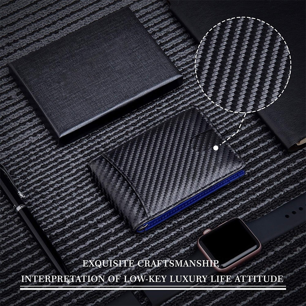 Fold RFID Blocking Wallet With Money Clip,Minimalism Credit Card Holder For Men And Women 2025 - $16.99 –P6