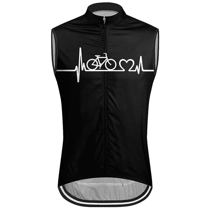 Homme Gilet de cyclisme Maillot de cyclisme Graphique Lettres & Chiffres Drôle Sans manches Cyclisme Gilet / Veste Maillot Top avec 3 poches arrière VTT Vélo tout terrain Cyclisme sur route Séchage de 2026 ? $26.99 –P9