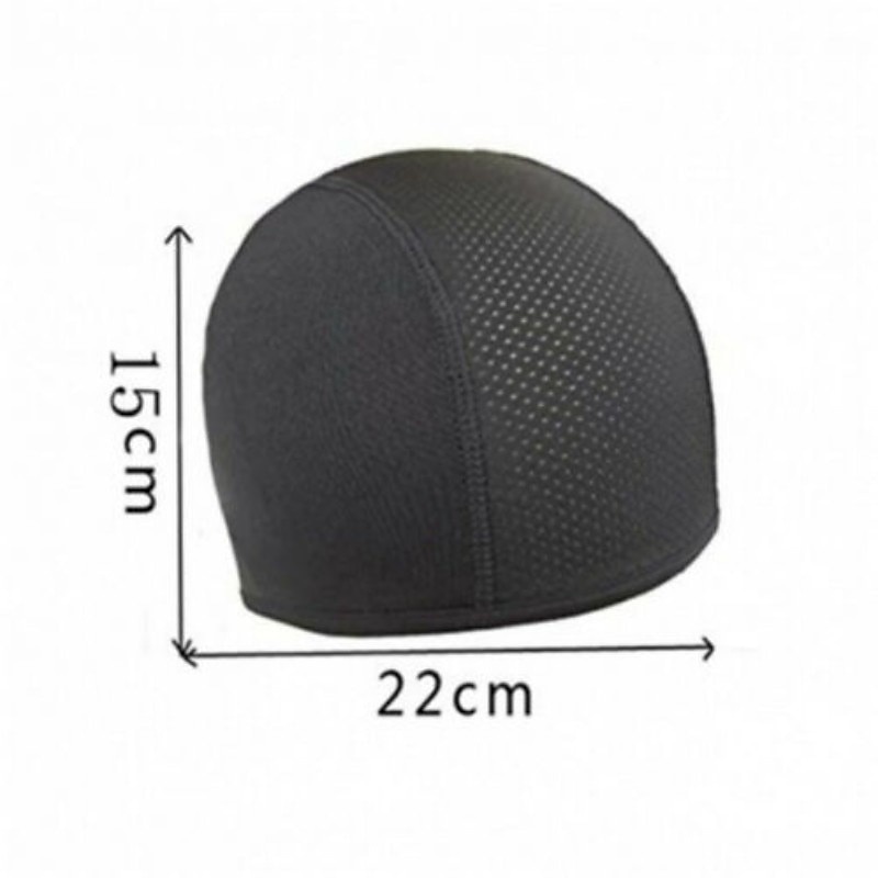 2025年 1 pc ランニングスポーツビーニーサイクリングキャップスカルキャップ水分発散冷却ヘルメットインナーライナービーニードームキャップ  コレクション – $7.99 –P3
