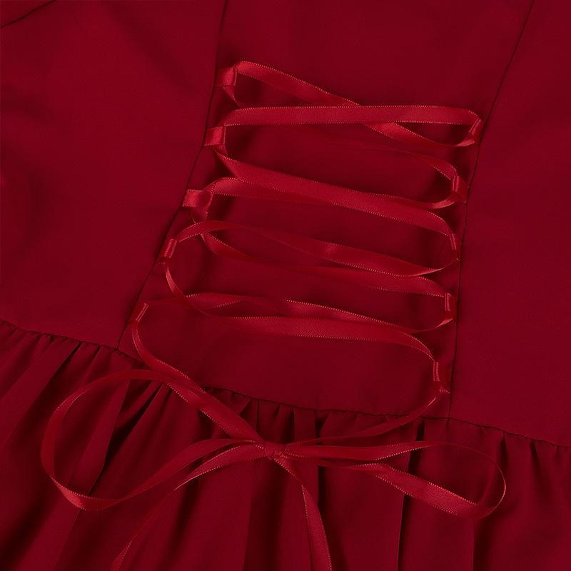 عتيق / معتق بانغك & قوطي العصور الوسطى فساتين فتاة القوطي ملابس تنكرية نسائي خيال ستيمبانك كاجوال / يومي للبالغين فستان 2025 - $43.99 –P8