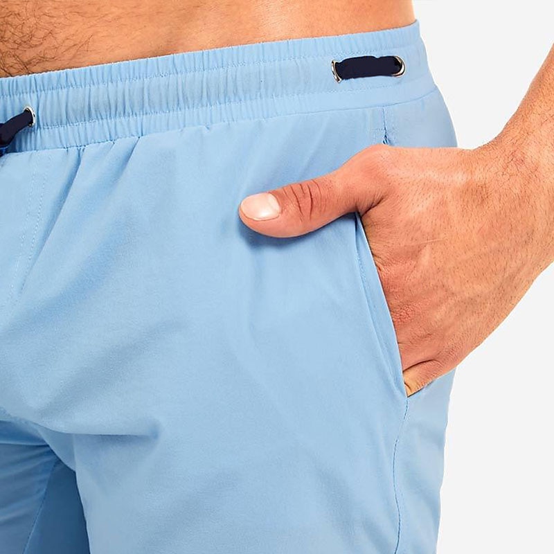 Men's Swimwear Swim Shorts Swim Trunks Boxer Swim Shorts Shorts Plain Comfort Breathable Outdoor Daily Going out Sports Hawaiian White Pink 2025 - $20.99 –P19