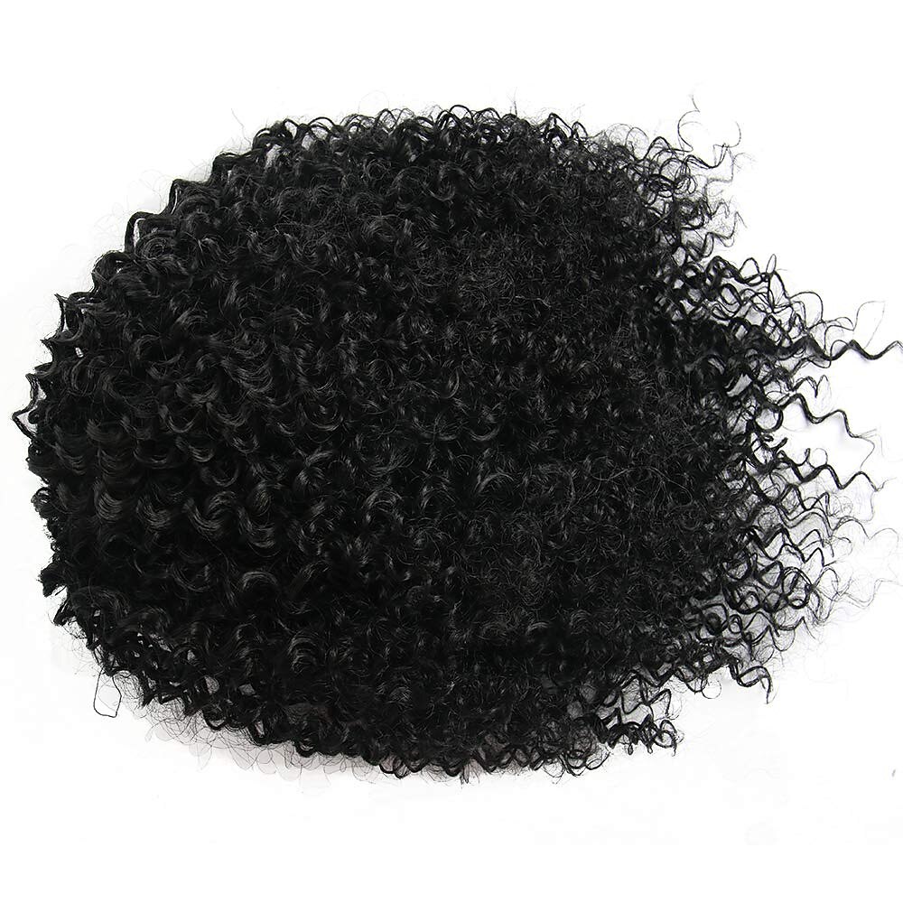Krótki afro perwersyjne kręcone kucyk treska dla afroamerykanów przedłużanie kucyka syntetyczne afro perwersyjne kręcone kucyk dla kobiet 2025 - $21.99 -P7