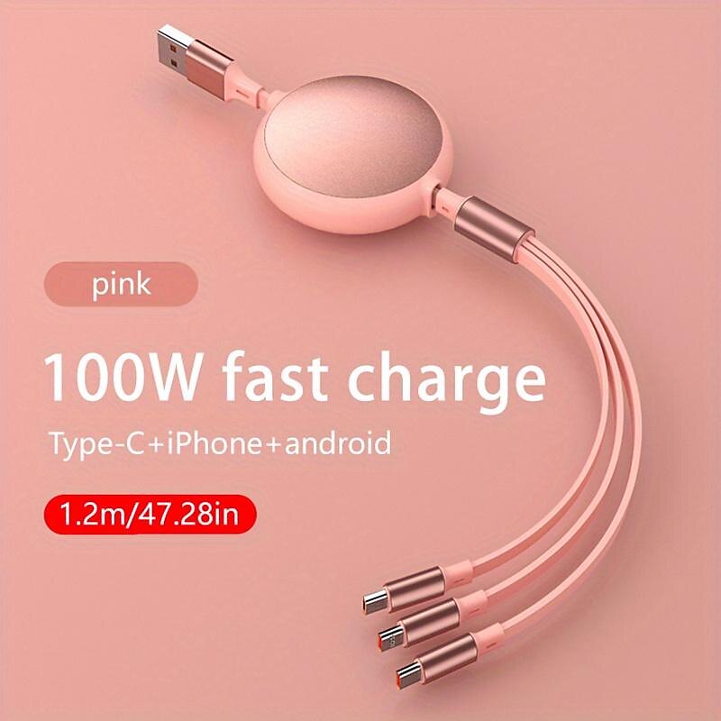 Зарядная станция 3 порта Зарядная станция с несколькими USB-разъемами Быстрая беспроводная зарядка 3 в 1 для нескольких устройств Назначение Сотовый телефон 2025 - $12.99 –P11