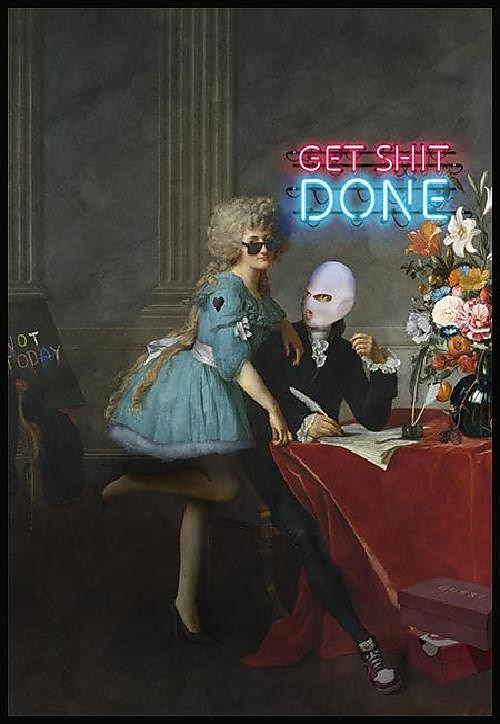 cartazes de pintura em tela vintage artista mascarado criss bellini impressão obras de arte para casa parede sala de estar decoração imagem cuadros de 2026 por $15.99 –P10