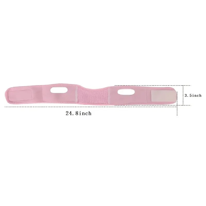 herbruikbare dubbele kinverkleiner v-vormig opheffend verstevigend gezichtsmasker glad rimpel gezichtsmasker kin omhoog masker gezichtsliftriem 2025 - $17.49 –P2
