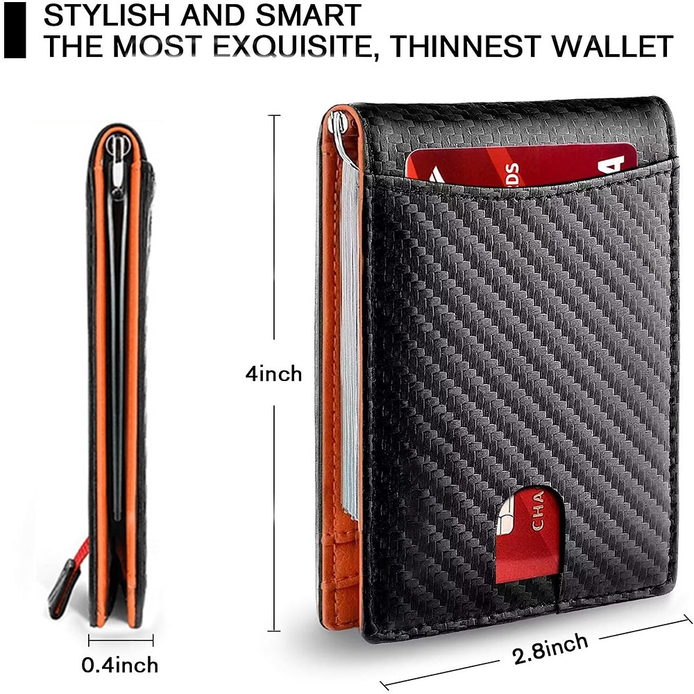Fold RFID Blocking Wallet With Money Clip,Minimalism Credit Card Holder For Men And Women 2025 - $16.99 –P2