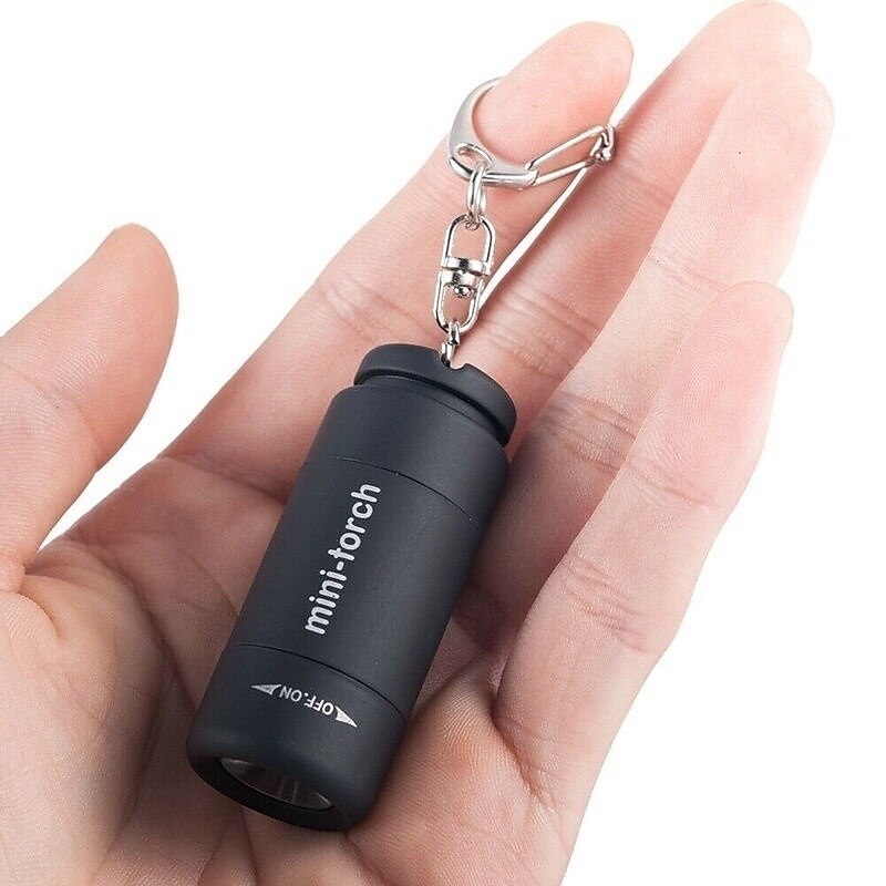 1PC Waterproof Mini Keychain Pocket Torch USB Rechargeable LED Flashlight Lamp Outdoor Sports Interior Design 2025 - $6.99 –P4