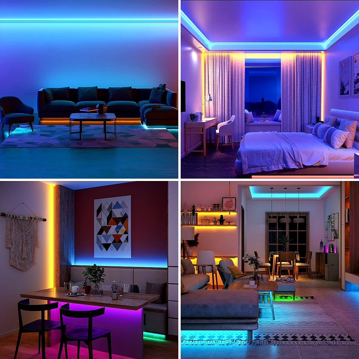 5V USB LED Strip Lights RGB 5050 1M 2M 3M 5M Color Changing Light with 24key IR Remote Controller for Home Bedroom Kitchen TV Back Lights DIY Decor 2025 - $13.99 –P7