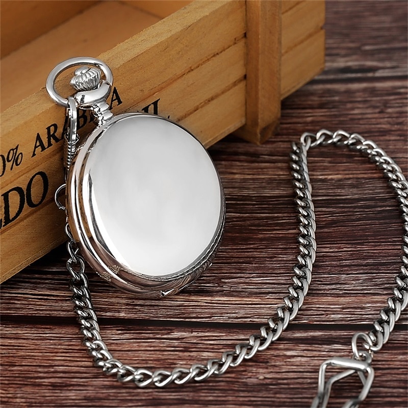 Orologio da Tasca Vintage per Uomo con Catena Orologio Rotondo Semplice e Squisito Orologio a Pendente Regalo per Uomini e Donne del 2025 a $15.99 –P4