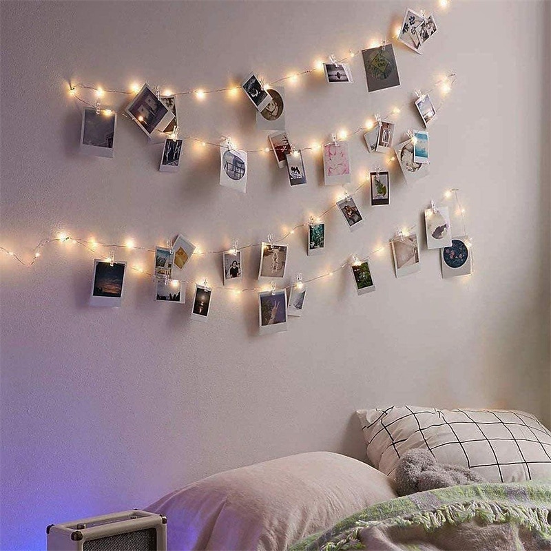 Lampki świetlne LED Oświetlenie Fotograficzne USB LED Bajkowe Lampki Zasilane Baterią Girlanda do Sypialni Domu na Imprezę Ślubną Dekoracja 2026 - $15.49 –P15
