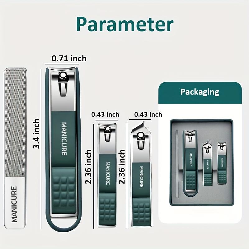 deutschland nagelknipser set spezial nägel schneiden nagelknipser pediküre werkzeug mit box 2025 - $11.59 –P4