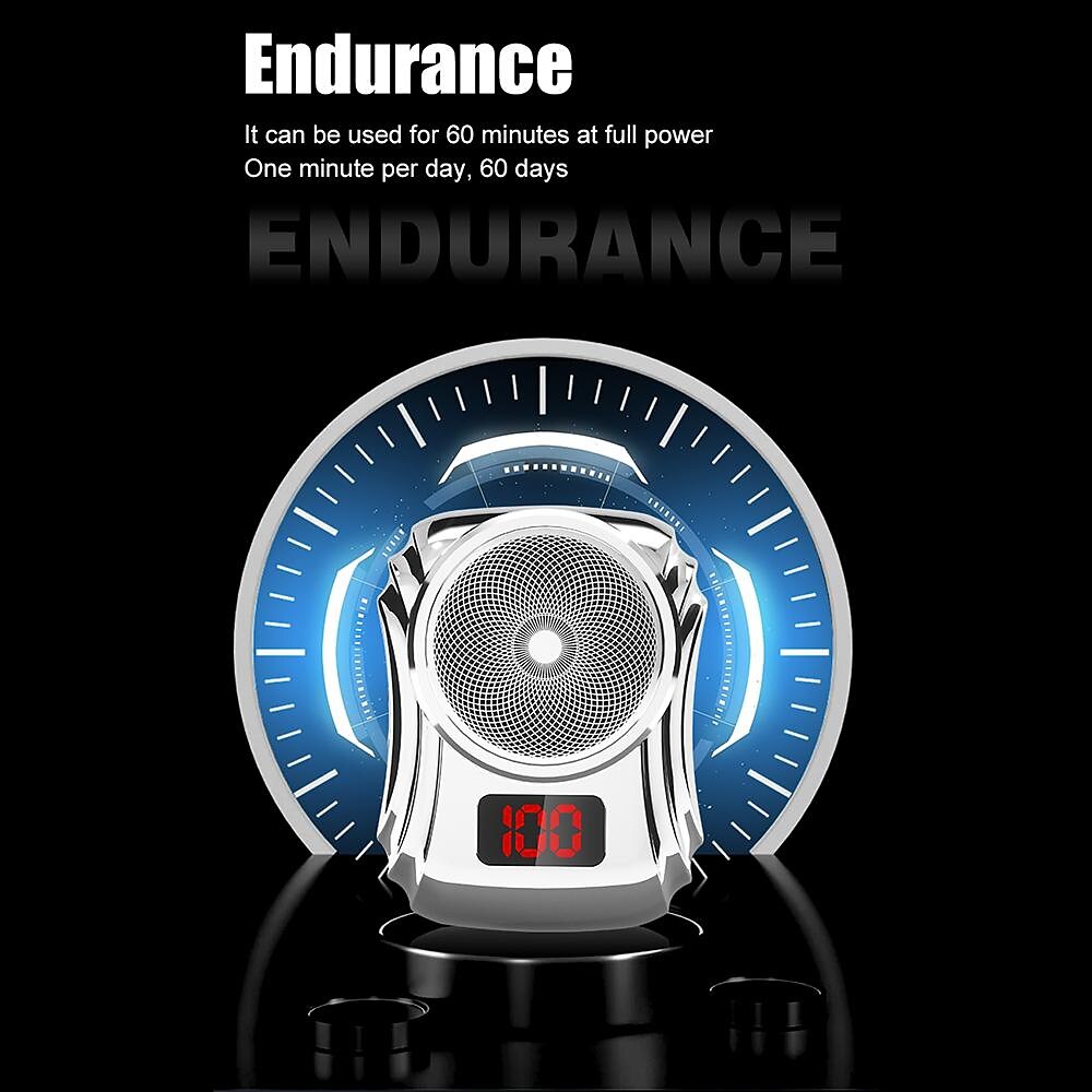 Electric Shaver USB Rechargeable Digital Display Razor Mini Portable Multifunctional Travel 0.1mm Men'S Razor Without Residue 2025 - $22.99 –P11
