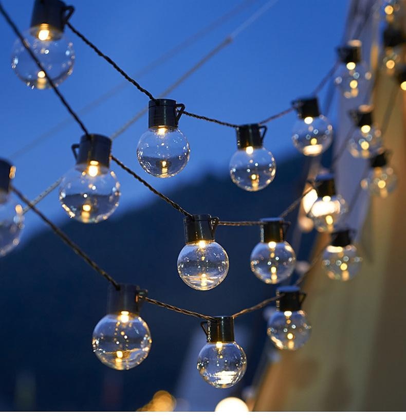 уличный фонарь для кемпинга струнные большие лампочки 5m-20leds 6.5m-30leds водонепроницаемые антираздавленные светодиодные лампочки открытый задний двор садовое крыльцо декоративный светильник для палатки терраса лампа 2026 - $22.99 –P1