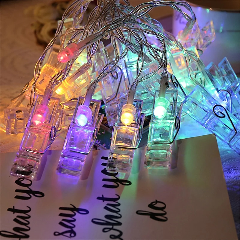 Lampki świetlne LED Oświetlenie Fotograficzne USB LED Bajkowe Lampki Zasilane Baterią Girlanda do Sypialni Domu na Imprezę Ślubną Dekoracja 2026 - $15.49 –P7