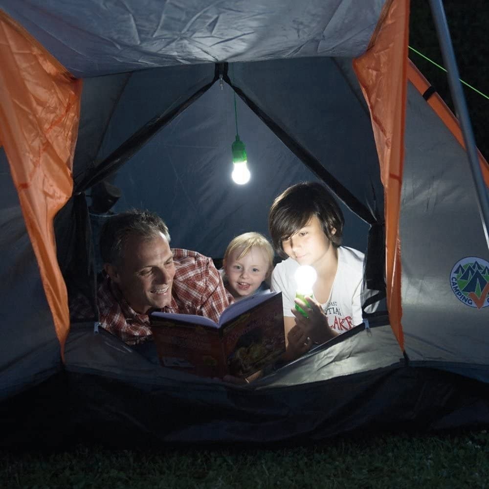1/4/8 Pcs LED Portable Colorful Pull Cord Light Tent Camping Pull Cord Light Bulb Retro Lighting Light Pull Cord Night Light 2025 - $8.49 –P8