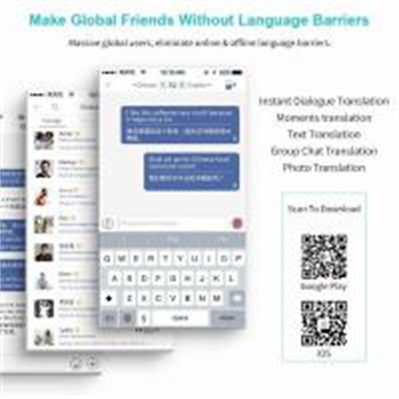 Новый компактный электронный переводчик 3 в 1 голосовой/текстовый/фотографический Bluetooth-переводчик 2025 - CAD $96.85 –P6