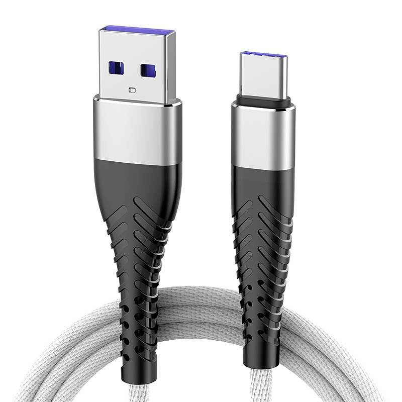 5a cavo dati usb per iphone caricatore rapido cavo di ricarica per telefono android tipo c xiaomi huawei samsung filo caricatore per ipad del 2025 a $10.99 –P5