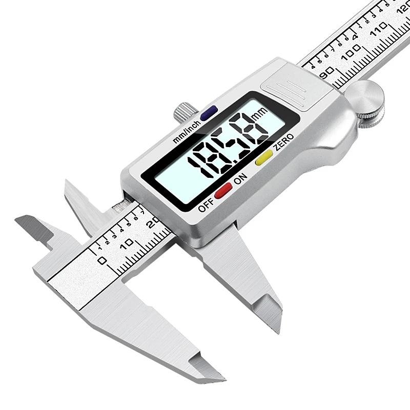 calibro con display digitale ad alta precisione 0-150 mm strumenti di misura calibro a corsoio in acciaio inossidabile in metallo del 2025 a $30.99 –P2