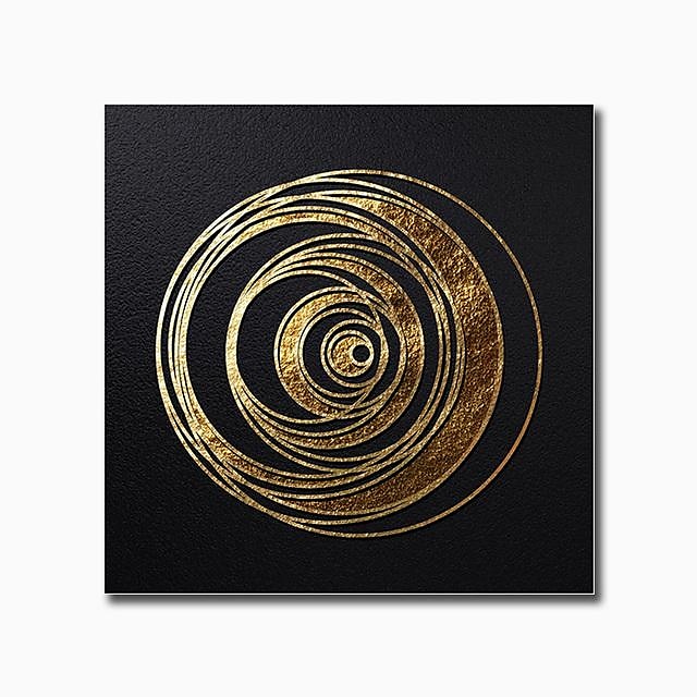 2025年 抽象的な壁アートキャンバスブラックゴールド幾何学プリントやポスター絵画モダンな北欧高級壁アートリビングルーム家の装飾フレームなし  コレクション – $17.49 –P20