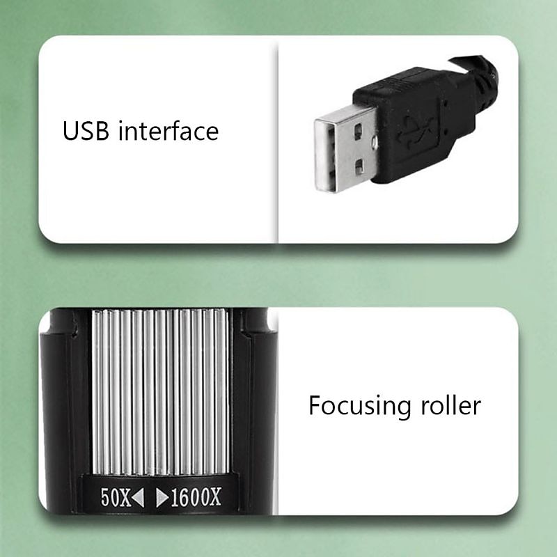 500X 1000X 1600X Digital Microscope Camera 3in1 Type-C USB Portable Electronic Microscope For Soldering LED Magnifier For Cell Phone Repair 2025 - $33.59 –P11