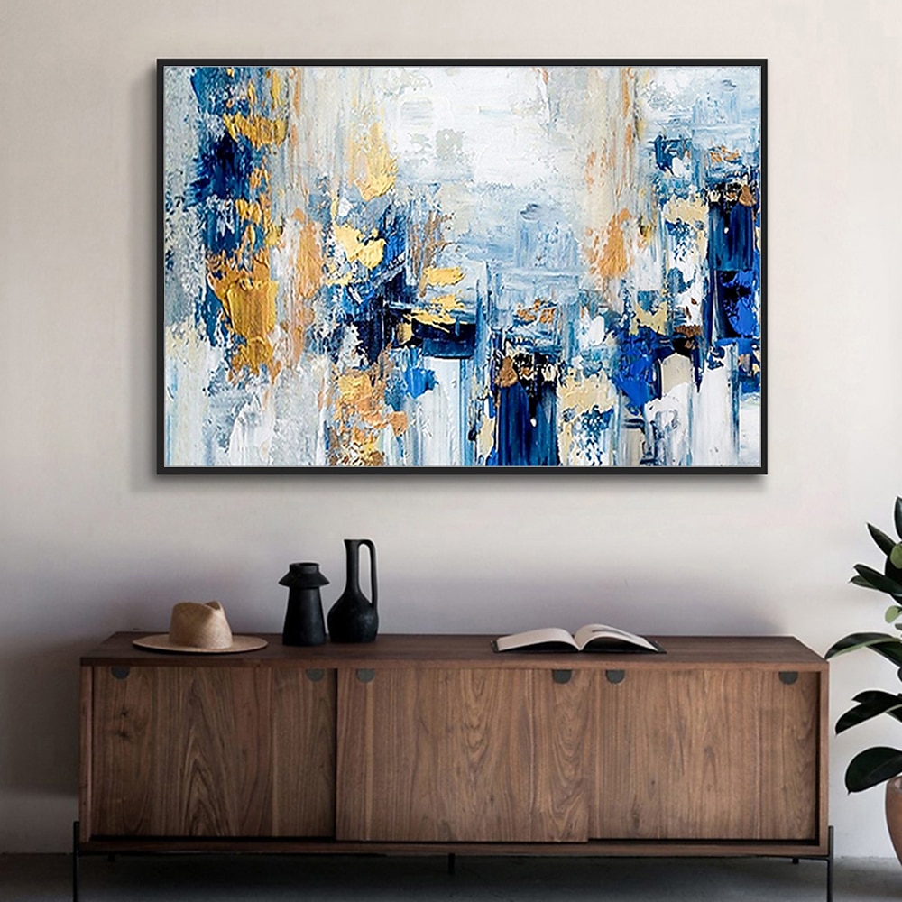 Mintura fait à la main texture épaisse peintures à l'huile sur toile art mural décoration moderne image abstraite pour la décoration intérieure roulé sans cadre peinture non étirée de 2025 ? $75.99 –P3