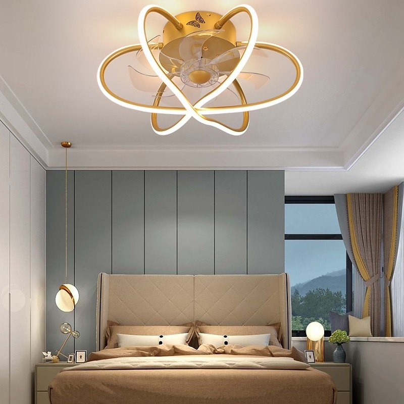 Ceiling Fans with Lights Dimmable with Remote Control Flush Mount Indoor Ceiling Fan,15.6" Smart 3 Colors 6 Speeds Reversible 2025 - $275.79 –P14