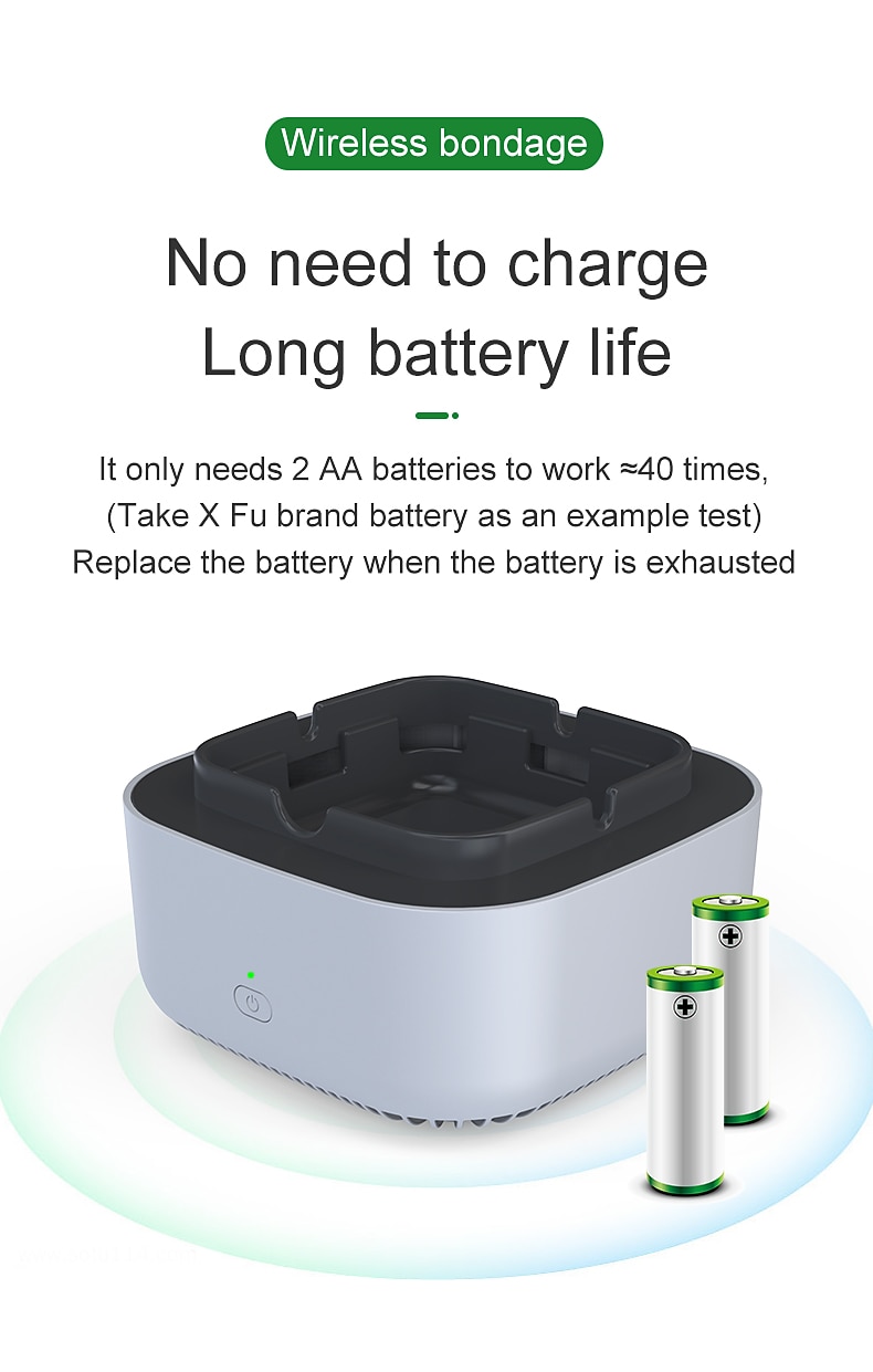 Smokeless Ashtrays For Cigarettes Indoor 2 In 1 Air Purifier Multifunctional Negative Ion Air Fresher for Filtering Second-Hand Smoke From Cigarettes Remove Odor Without Battery 2025 - $19.99 –P10