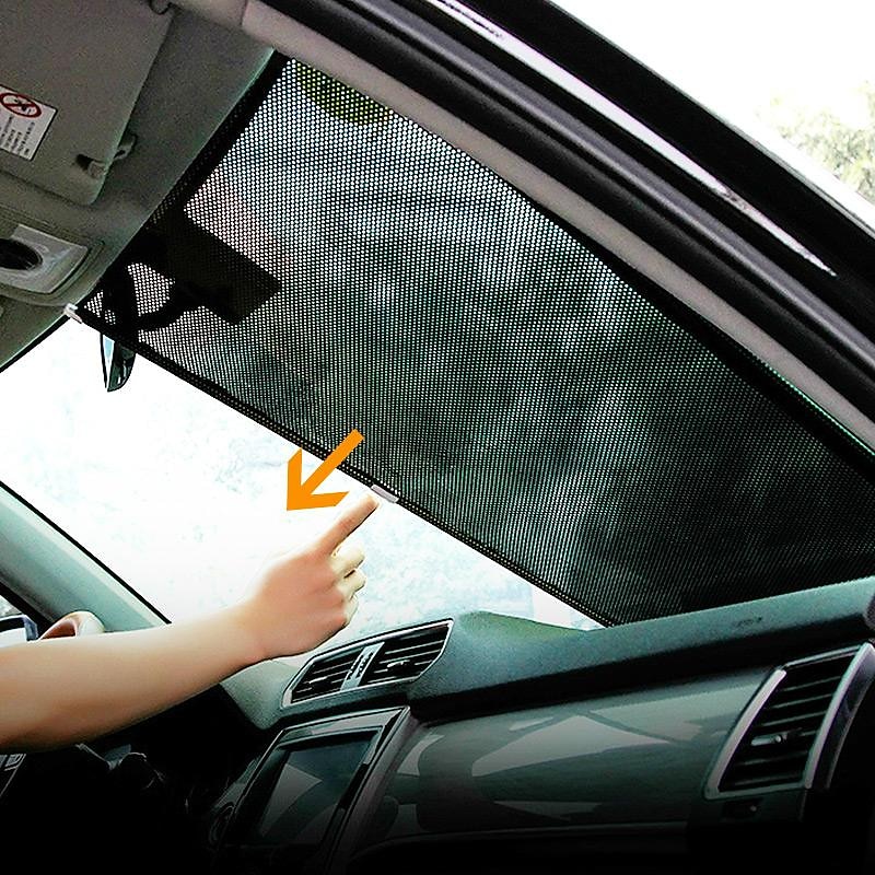Car Sunshade Curtain Rear Side Window Front/Back Windshield Sun Block Blinks Black Cover Suction Cup Universal Cars Accessories 2025 - $8.99 –P1