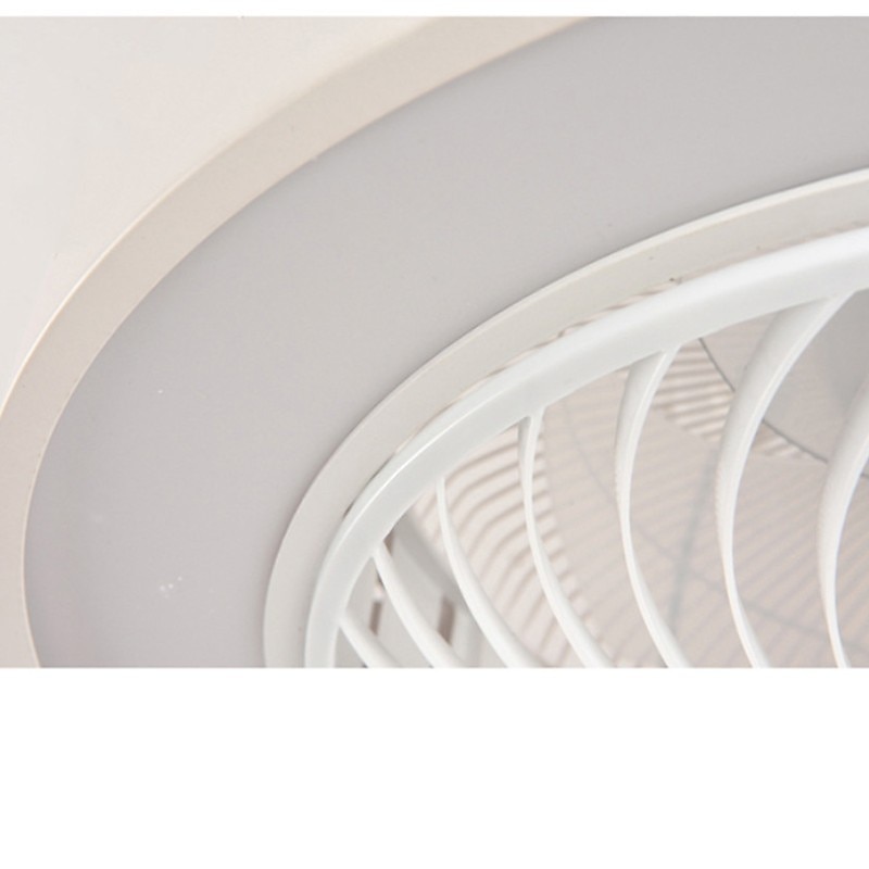 ventiladores de teto led com luzes reguláveis com contral remoto 20" luminária embutida no teto abajur acrílico lustre quarto sala de estar de 2025 por $242.49 –P10
