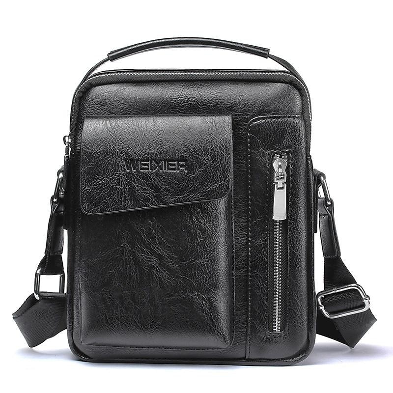 idea de regalo para el día de san valentín: bolso de hombro wixier: ¡perfecto para el hombre elegante y experto en negocios! 2025 - $18.99 –P6