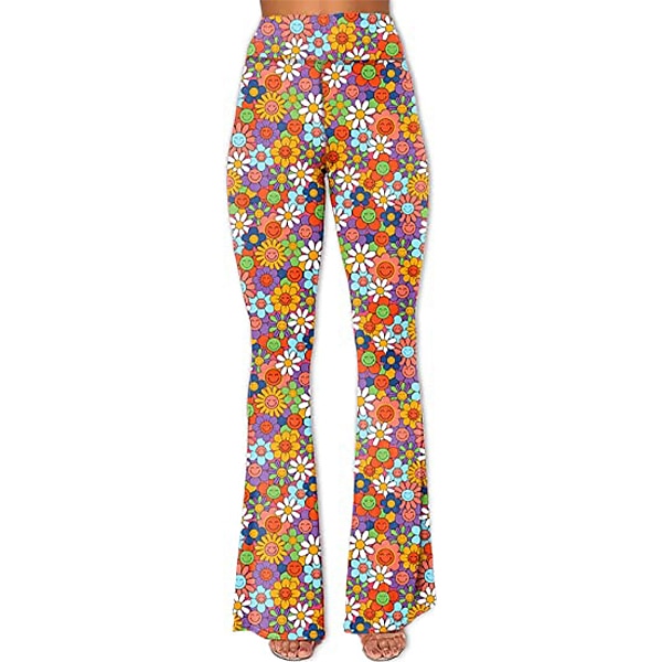 Retro Vintage 1960s 1970s Trousers Bell Bottom Pants Hippie Women's Daily Wear Pride Parade Pride Month Adults' Pants 2025 - €21.99 –P6