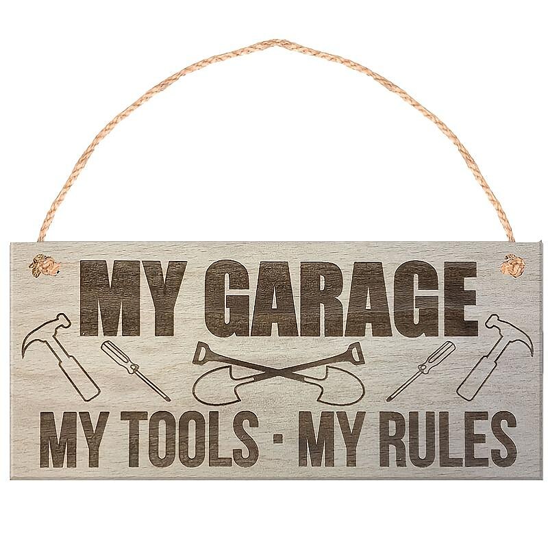 Tool Room Decorations Wall Art: Add a Touch of Fun to Your Garage with This Wall Decor Sign! 2025 - $10.49 –P3