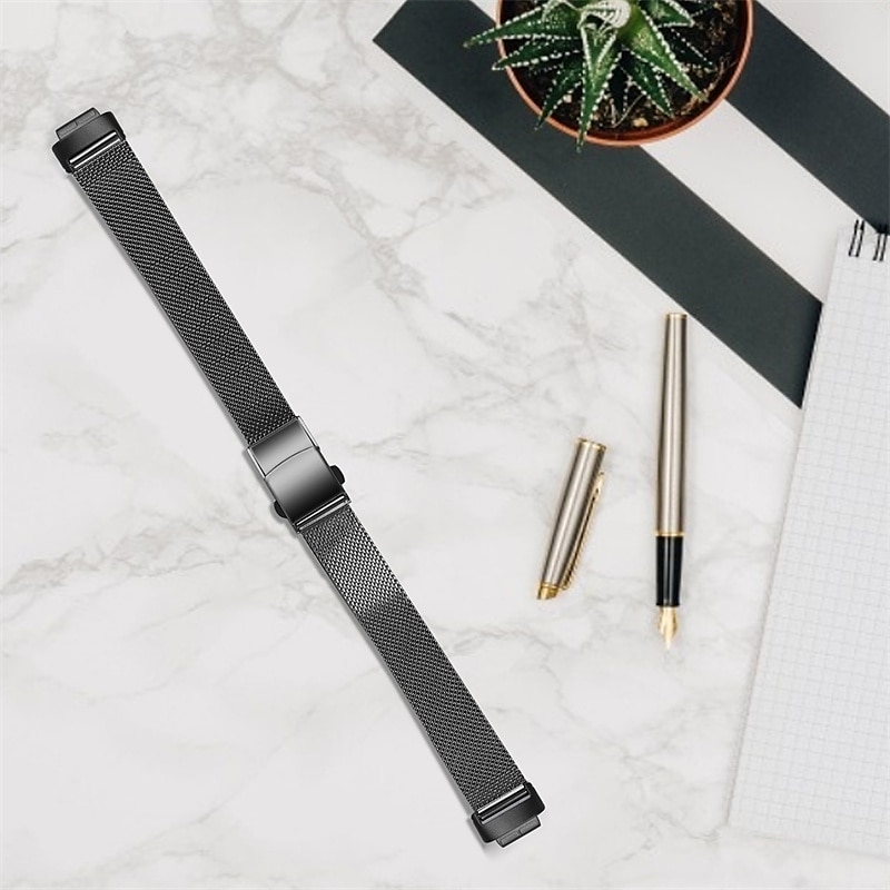 Pulseira de Smartwatch Compatível com Fitbit Inspire 3 Inspire 2 / Inspire HR / Inspire Aço Inoxidável Relógio inteligente Alça Ajustável Com Transparência Mulheres Homens Pulseira Estilo Milanês de 2025 por $19.99 –P4
