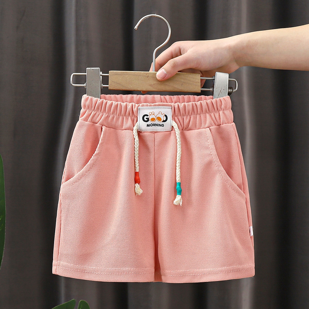 Bambino Da ragazzo Pantaloncini Tinta unica Comfort Corti Esterno Cotone Adorabile Giornaliero Nero Blu marino Blu Reale Vita media del 2026 a $7.49 –P3
