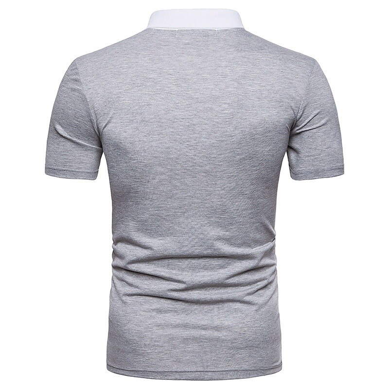 Herren Poloshirt Golfhemd Casual Festtage Kargen Klassisch Kurzarm Modisch Basic Farbblock Taste Sommer Regular Fit Schwarz Weiß Grau Poloshirt 2025 - $12.49 –P4