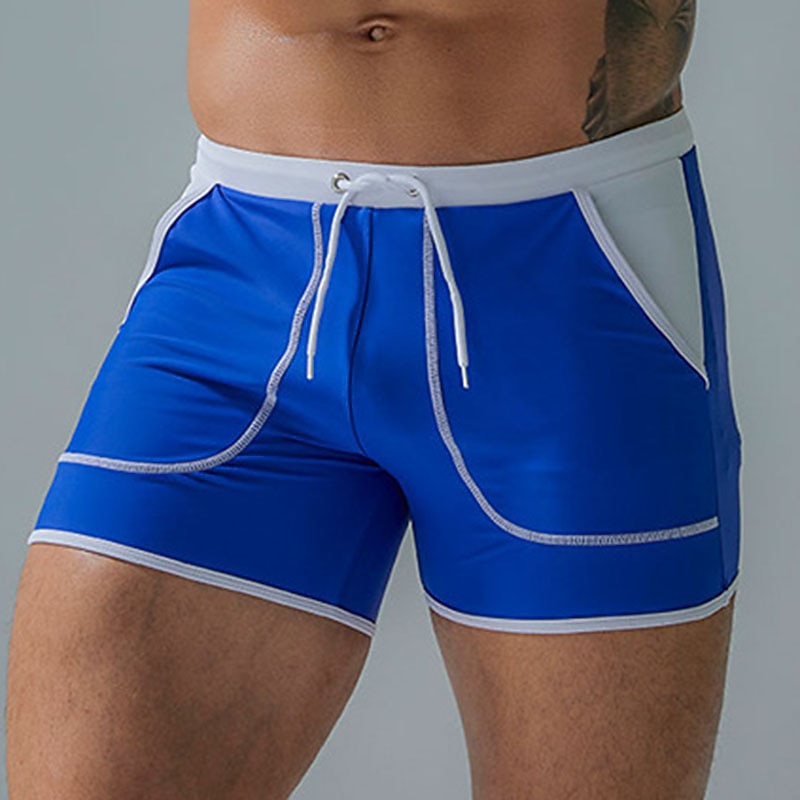 Per uomo Costumi da bagno Pantaloncini da mare Boxer da mare Pantaloncini da bagno boxer Pantaloncini Tasche Liscio Comfort Traspirante Esterno Giornaliero Per uscire Sportivo Hawaiano Nero Rosso del 2026 a $21.99 –P14