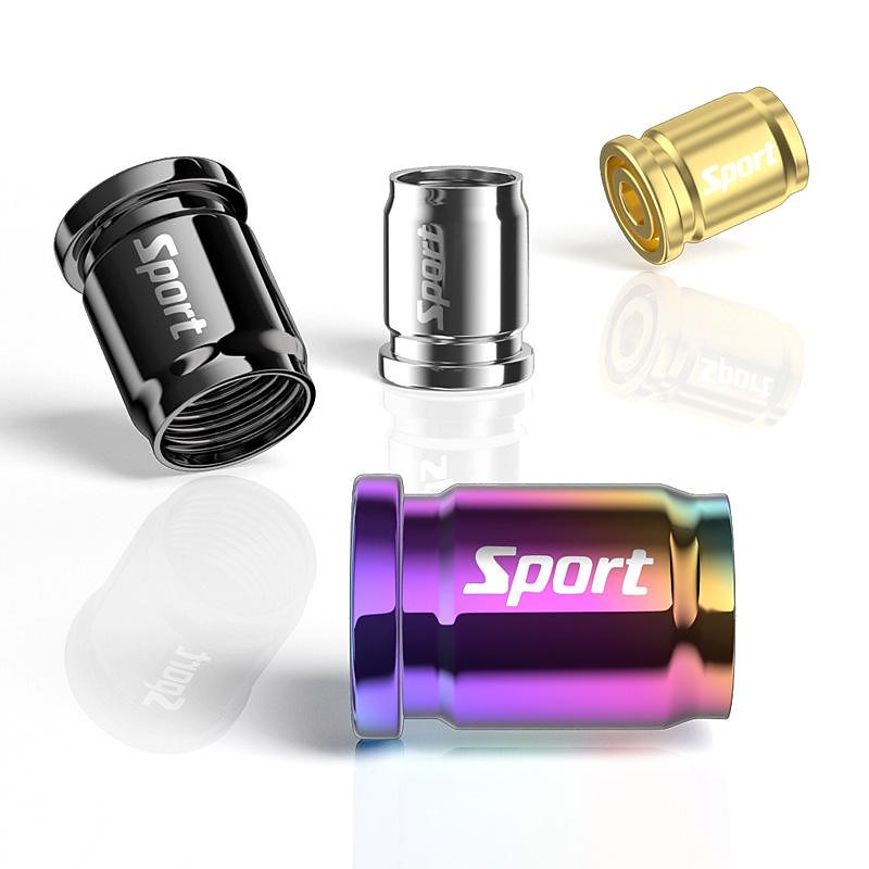 Capi valvola anti-furto StarFire 4pz - Coprivolante in lega di zinco in stile sportivo impermeabili e decorativi per ruote del 2025 a $13.99 –P3