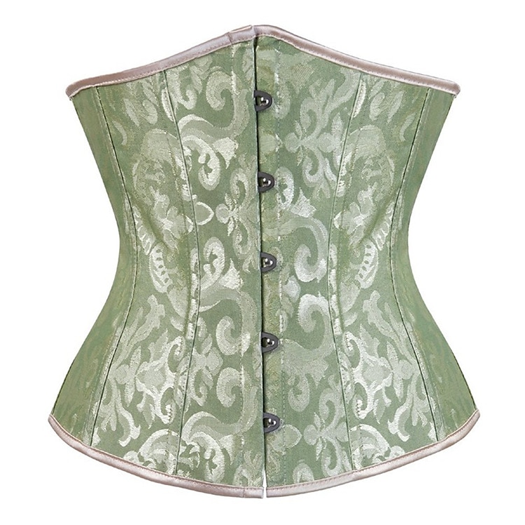 Rococò Punk & Gotico Medievale Biancheria intima Sottobusto Bustino 14 ossa di plastica Costume Per donna Matrimonio Ospite di nozze Adulti Corsetto del 2026 a $23.99 –P7