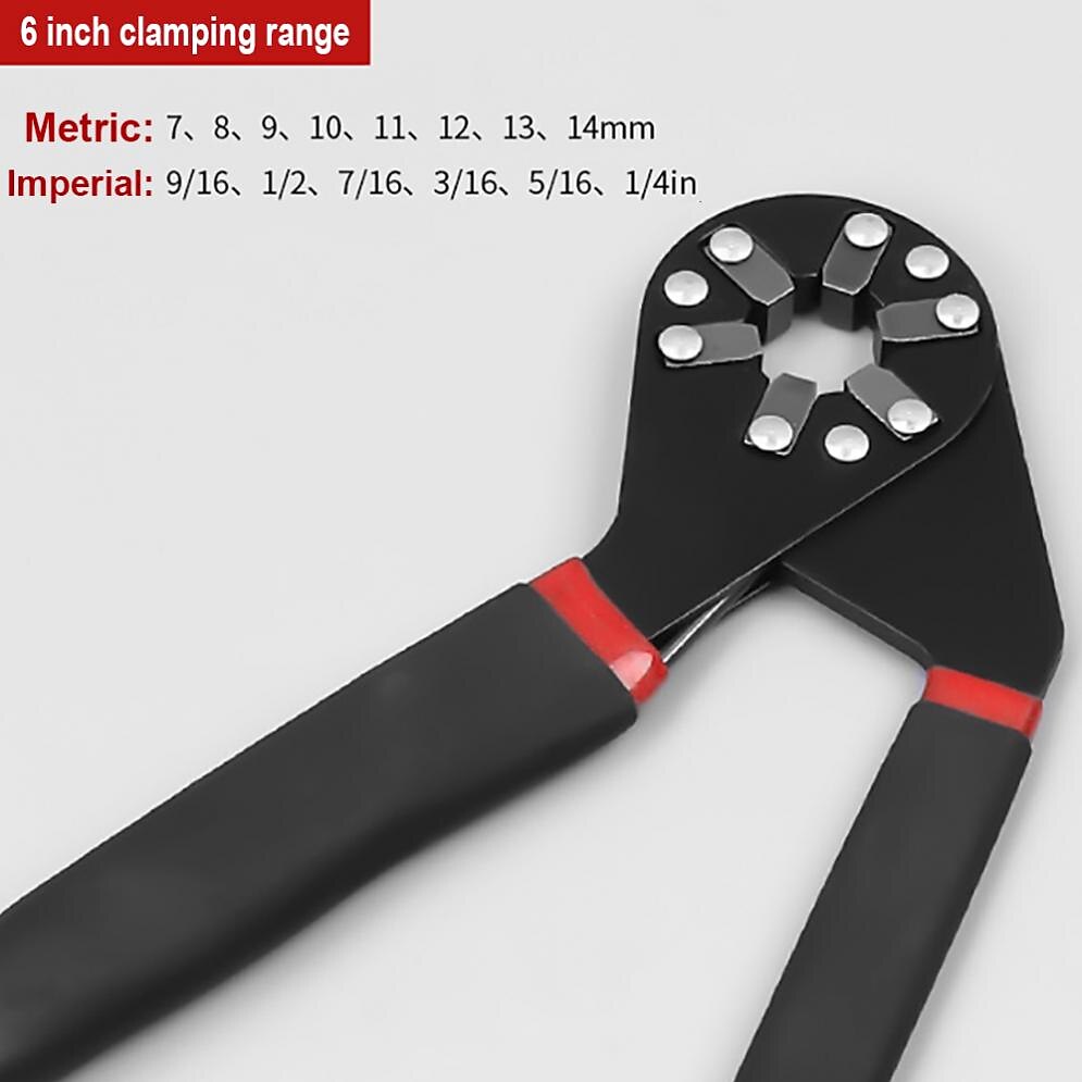 6/8 Inch Wrench Torque Adjustable Spanner External Hexagon Wrench Open Car Repair Removal Tool Multifunctional Hex Wrench 2025 - $13.99 –P6