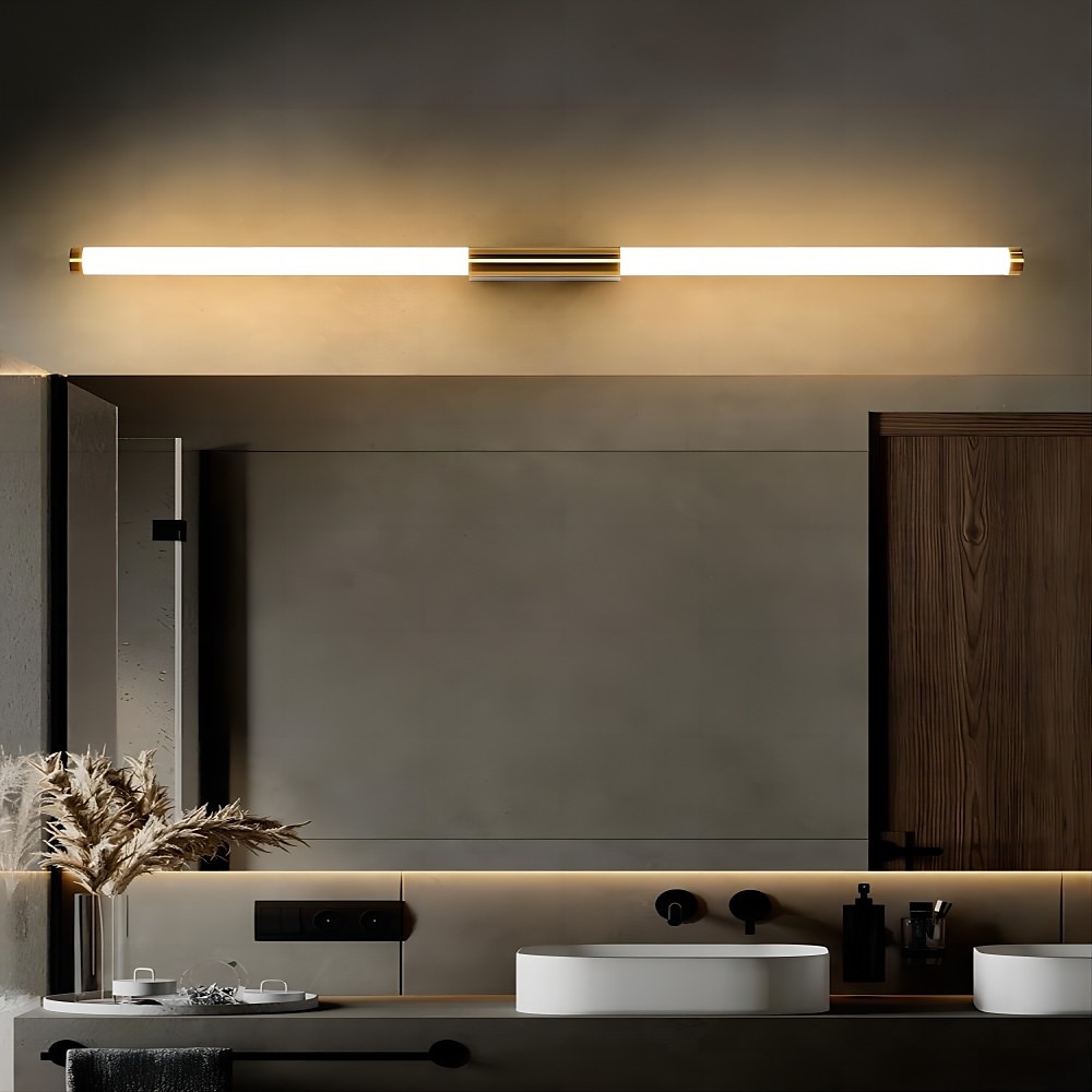 LED Vanity Light Waterproof IP20 23.6" Mirror Light Modern White Minimalist Bathroom Light Fixture Aluminum Iron Bathroom Wall Sconce Wall Mount Lighting Fixture 2025 - $82.99 –P6