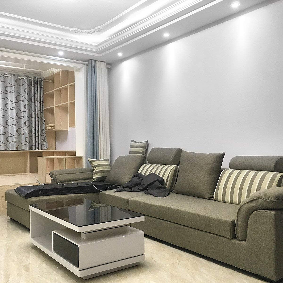 4 pièces gu5.3 mr16 led ampoule de projecteur blanc chaud 3000k/6000k 4w équivalent à 40w lampe halogène ac/dc 12v non dimmable de 2025 ? $18.49 –P1