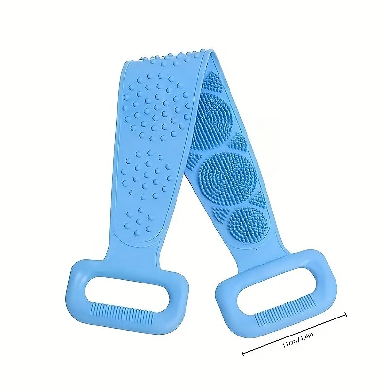 Silicone Back Scrubber For Shower.Upgrade Body Brush For Men/Women Exfoliating Long Double Side Back Scrubber Shower Brush Deep Clean SPA Massage Skin Care 2025 - $9.99 –P1