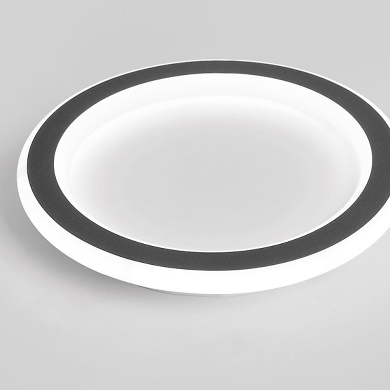 plafoniera a led 1 luce 20 cm design ad anello luci da incasso gel di silice plafoniera in alluminio per corridoio portico bar lampade da balcone loft creativo bianco caldo / bianco 110-240 v del 2025 a $71.99 –P8