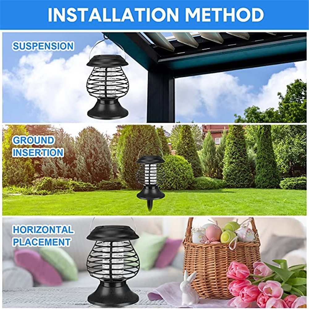 Solar Insect Repellent Outdoor Waterproof Mosquito Repellent Outdoor Mosquito Repellent Solar Insect Repellent Lamp Suitable For Outdoor Flight Mosquito Repellent Outdoor Home Camping Backyard Terrace 2026 - $26.99 –P4