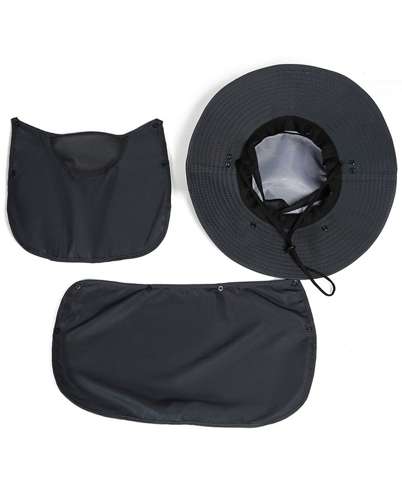 Муж. Панама Шляпа от солнца Рыбацкая шляпа шляпа буни Светло-серый Военно-зеленный Полиэстер Путешествия Пляжный стиль на открытом воздухе Отпуск Полотняное плетение 2026 - $10.99 –P7