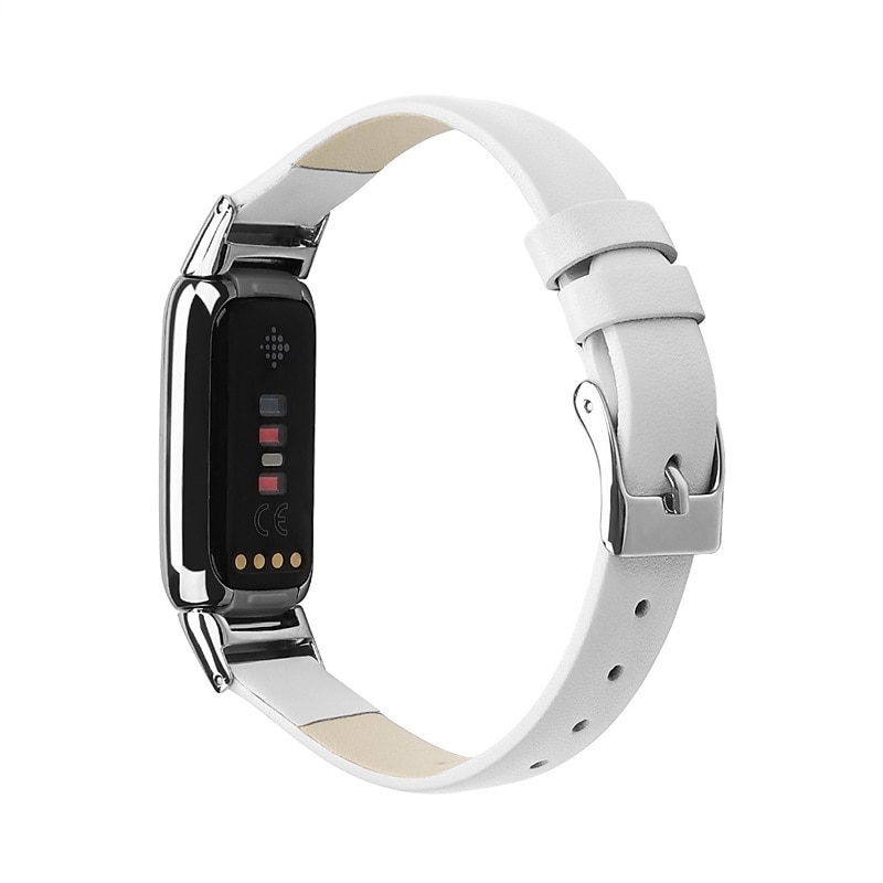 Reim til Smartklokke Kompatibel med Fitbit Luxe Ekte lær Smartklokke Stropp Justerbar Kvinner menn Sportsrem Erstatning Armbånd 2025 - $17.99 –P11