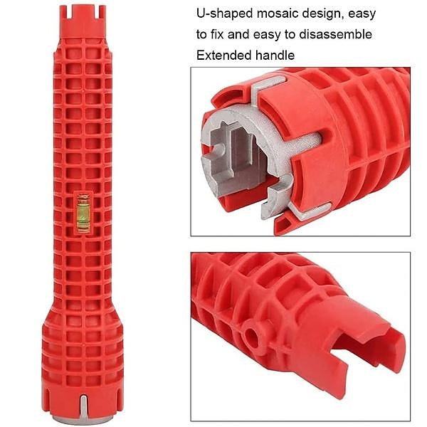 8 In 1 Multifunction Faucet and Sink Installer Tool Faucet Wrench Tool Plumbing Tool Water Pipe Spanner for Kitchen Bathroom Toilet Water Pipe 2026 - $11.99 –P10