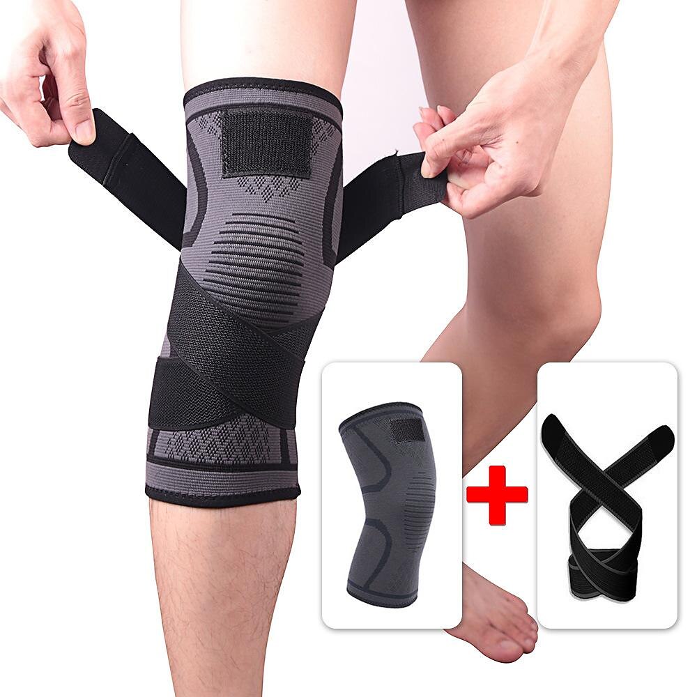 1 Pack Copper Knee Brace Compression Sleeves - Upgrade Support for Knee Pain Running Weightlifting Workout Injury Recovery Arthritis Meniscus Tears ACL Joint Pain Relif 2025 - $13.99 –P10
